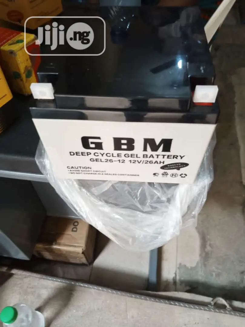 Solar Battery GBM 12/26ahs