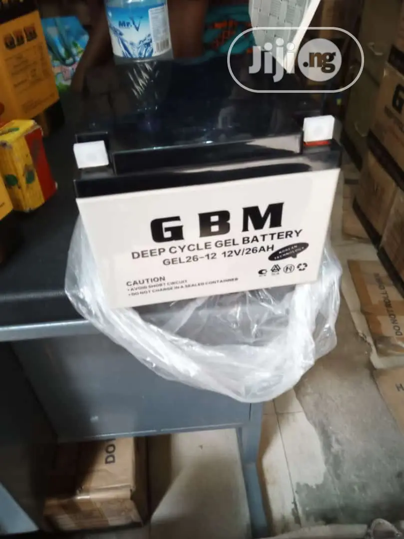 Solar Battery GBM 12/26ahs