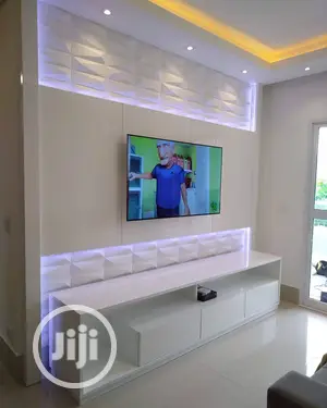 3d Panel Pop Wall Devider Tv Wall Design