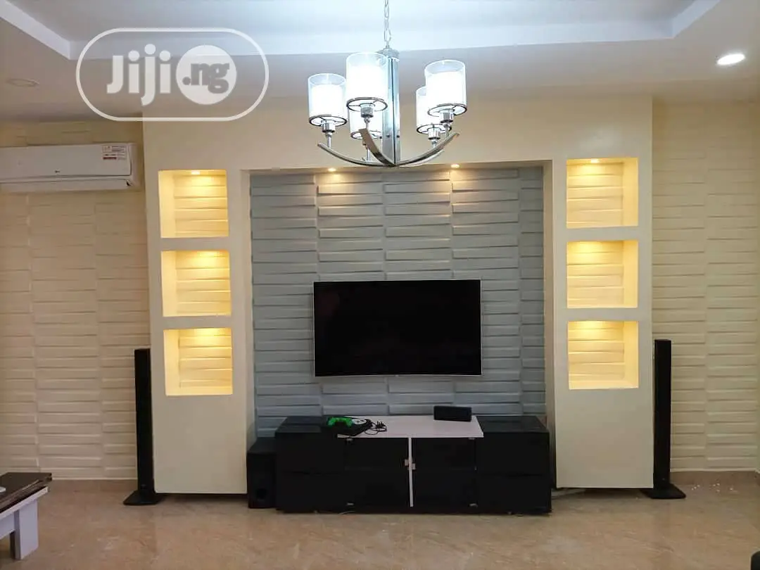 3d Panel Pop Wall Devider Tv Wall Design