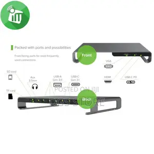 Jcpal Elex Series Usb C 11 Port Hub Stand
