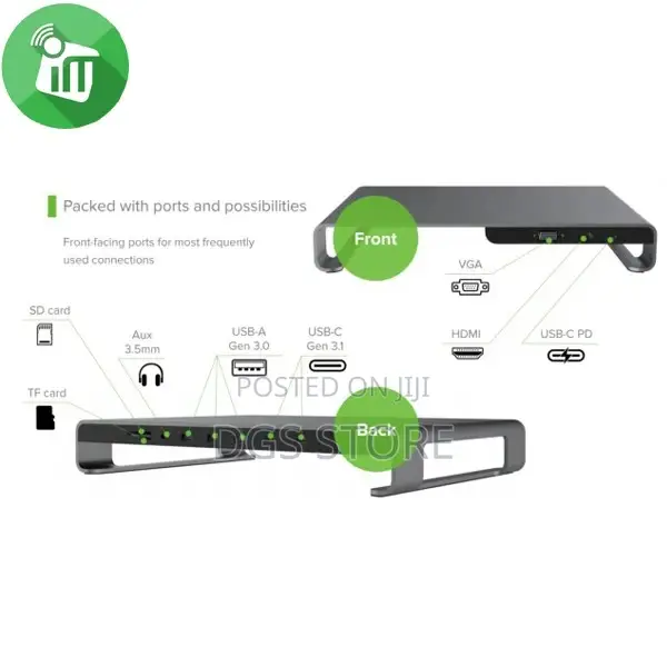 Jcpal Elex Series Usb C 11 Port Hub Stand