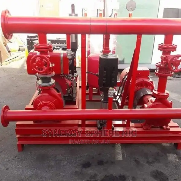 Suppression System, Fire Hydrant Pumps Fm-200 Installation