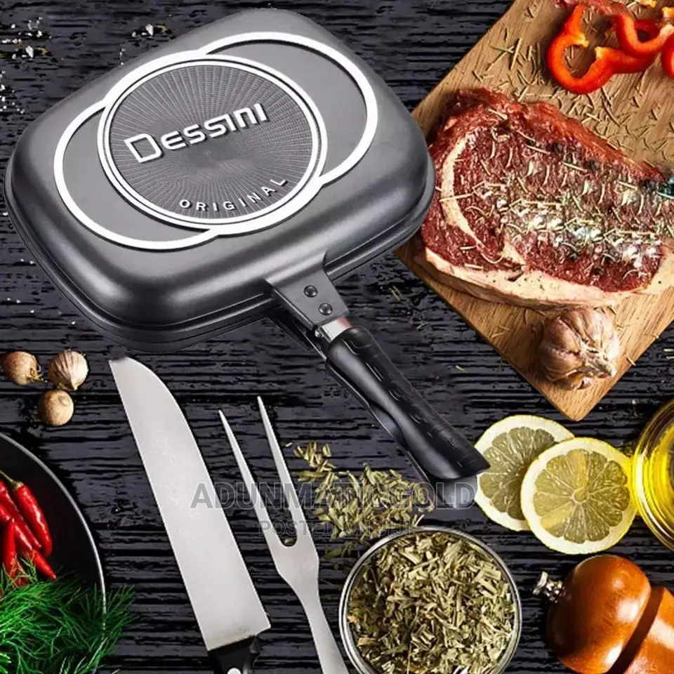 Original Dessini Double Grill Pan