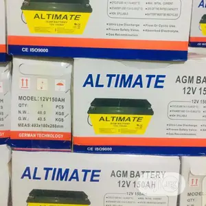 Solar Battery Altimate 150a/12volt