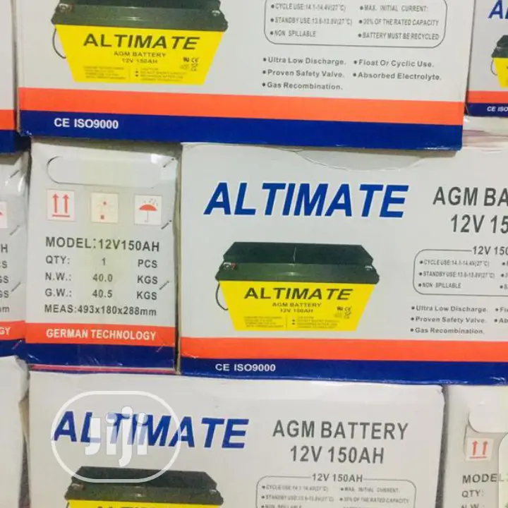Solar Battery Altimate 150a/12volt