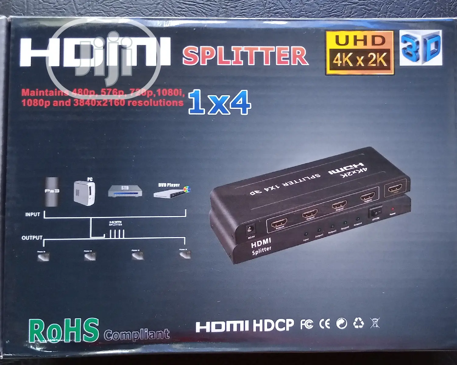 HDMI Splitter 4port