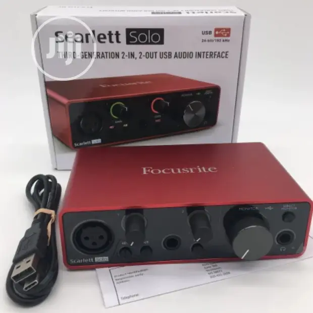 Original Focusrite Scarlett Solo 3rd Gen for sale - KEZO