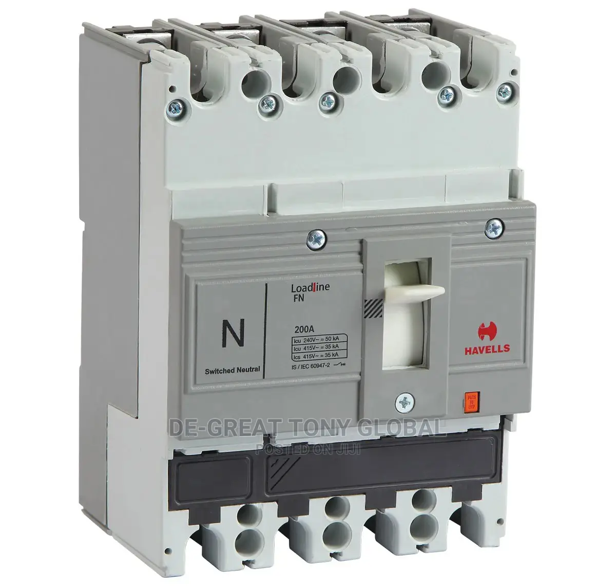 Havells MCCB 200amps