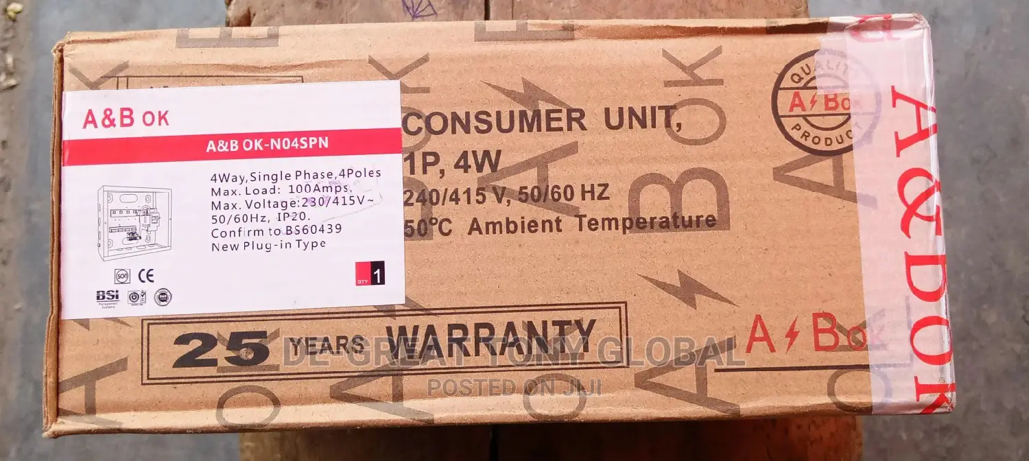 Consumer Unit Ab T
