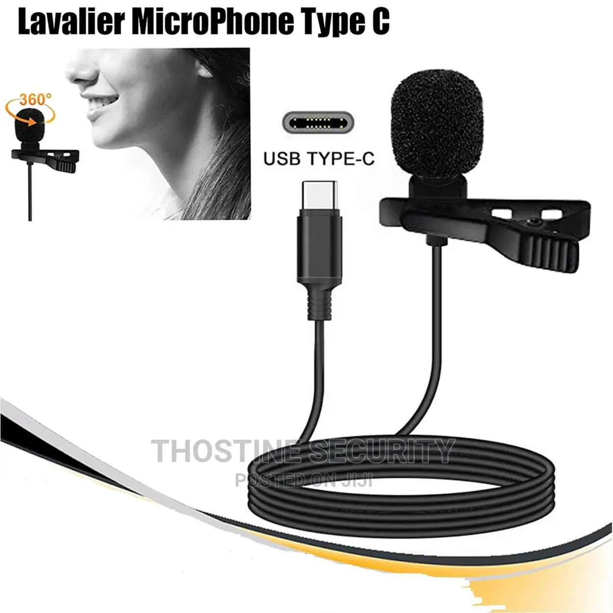 Type-c Lavalier Lapel Mic