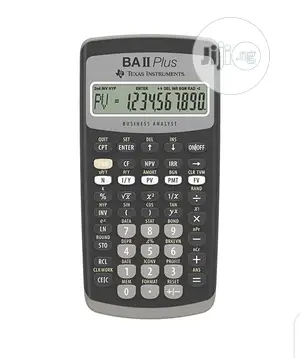 Texas Instruments Ba Ii Plus Financial Calculator