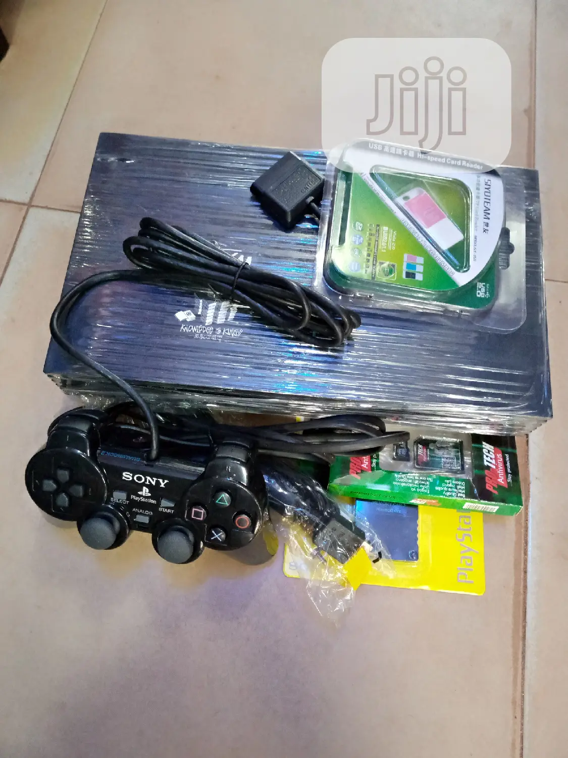 PS2 Game Console With 10 Recent Games