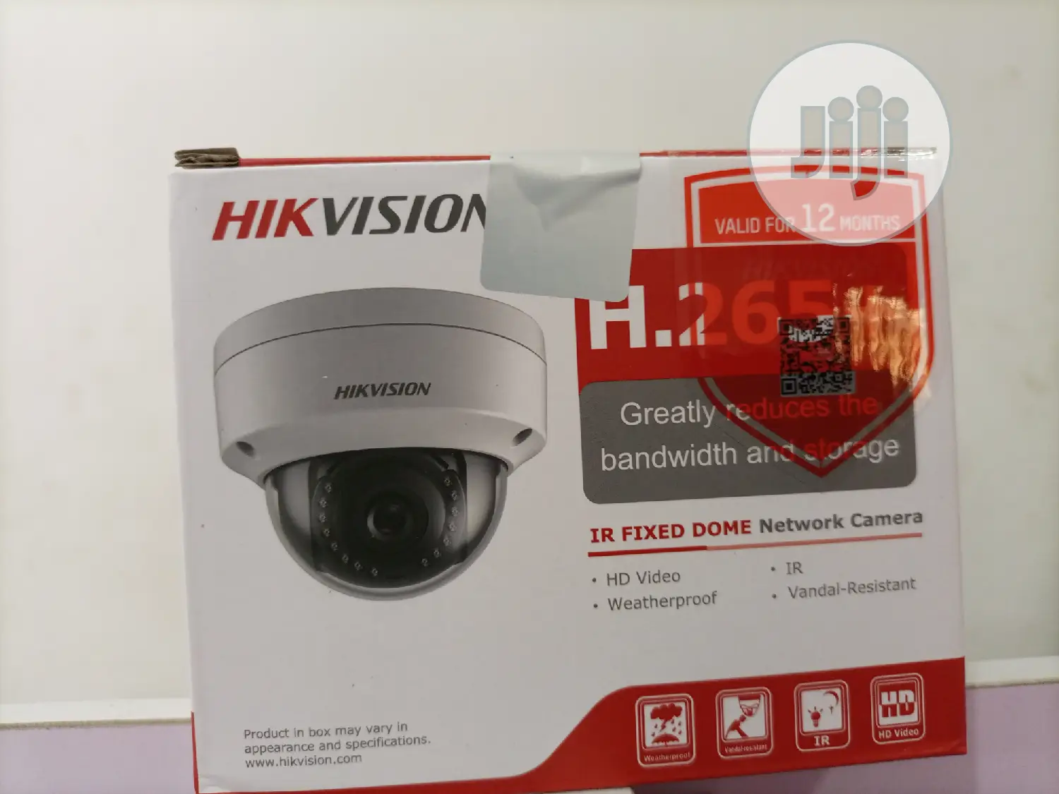 Ds-2cd1123go-I Hikvision 2.0 Mp Ir Network Dome Camera