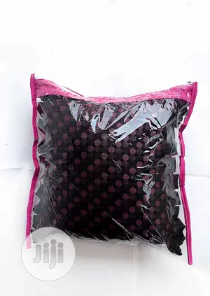 Pink Dotted Throw Pillow - 18" by 18"