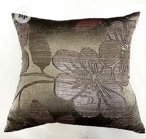 Floral Design Throw Pillow - 18" by 18"