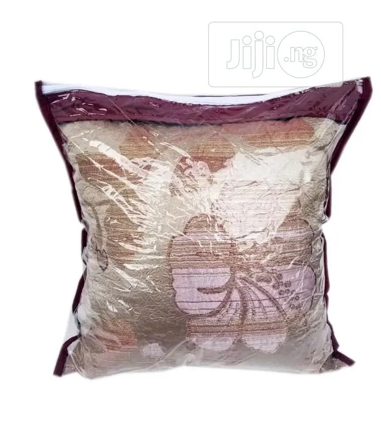 Floral Design Throw Pillow - 18" by 18"