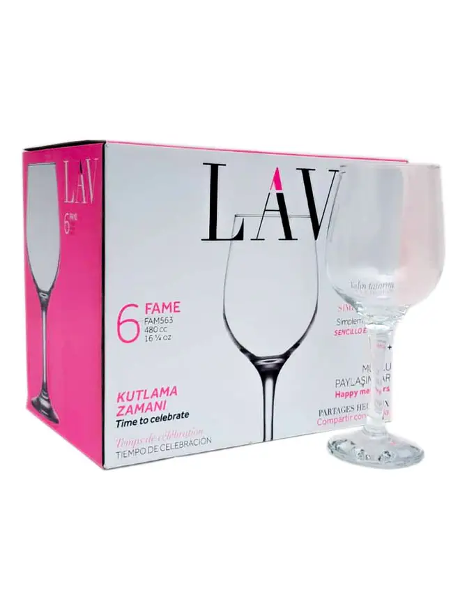 Lav 6pcs Wine Glass