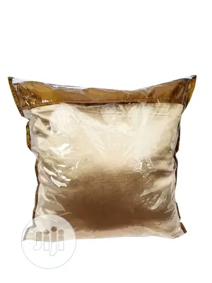 Gold Throw Pillow - 18" by 18"