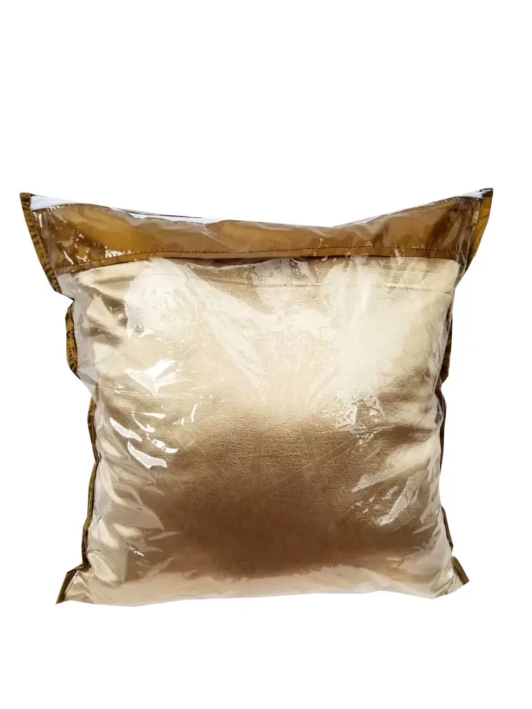 Gold Throw Pillow - 18" by 18"