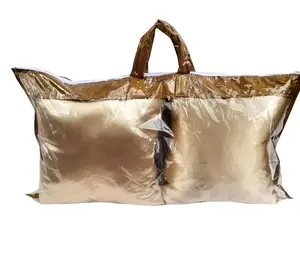 Gold Throw Pillow - 18" by 18"
