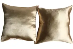 Gold Throw Pillow - 18" by 18"