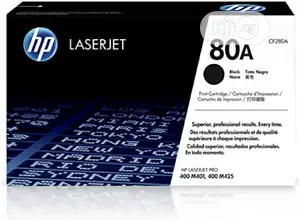 HP 80A | CF280A | Toner Cartridge | Black