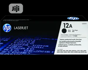 HP 12A Black Original Laserjet Toner Cartridge