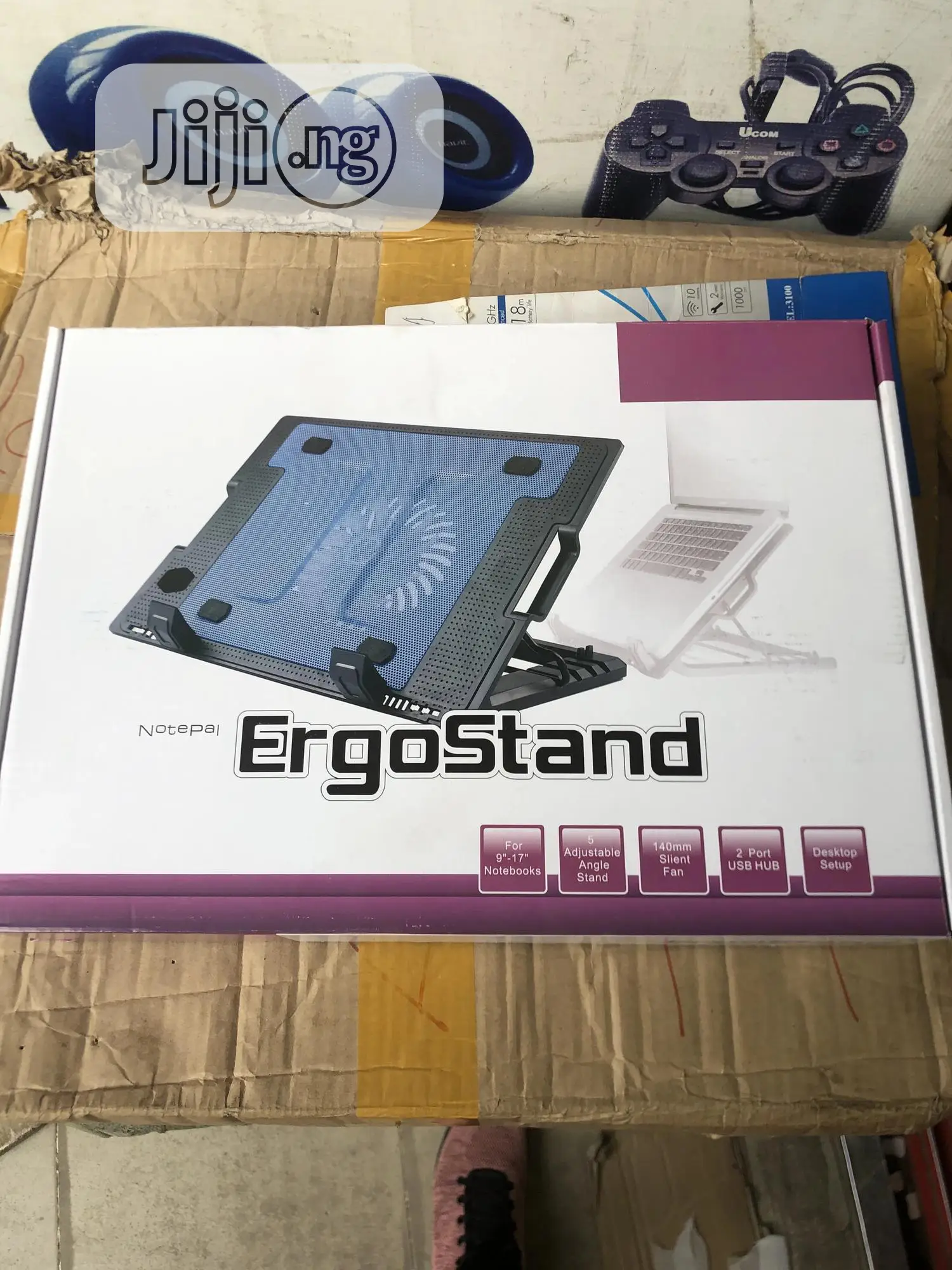 Ergostand Cooling Fan for Laptop