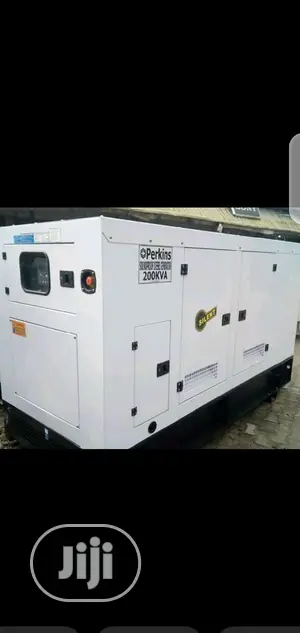 200KVA Perkins Sound Proof Diesel Generators