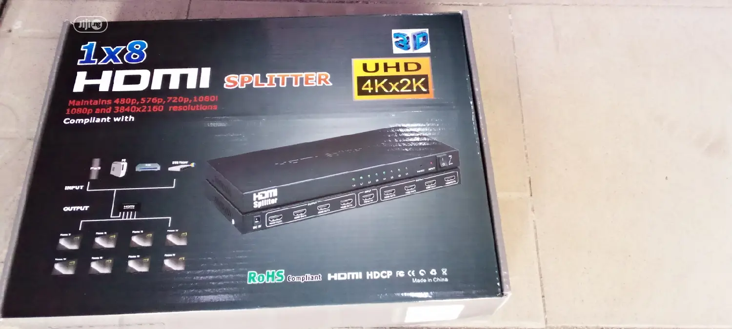 8 Ports HDMI Splitter