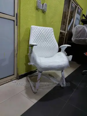Executive White Visitors Chair