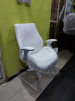 Executive White Visitors Chair