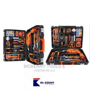 Tools Box Kit Set With Electric Drill 13mm Machine