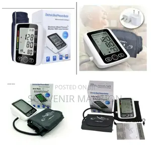 Electronic Blood Pressure Monitor With Voice Function