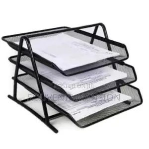 3 Tiers Document Tray ( Black )
