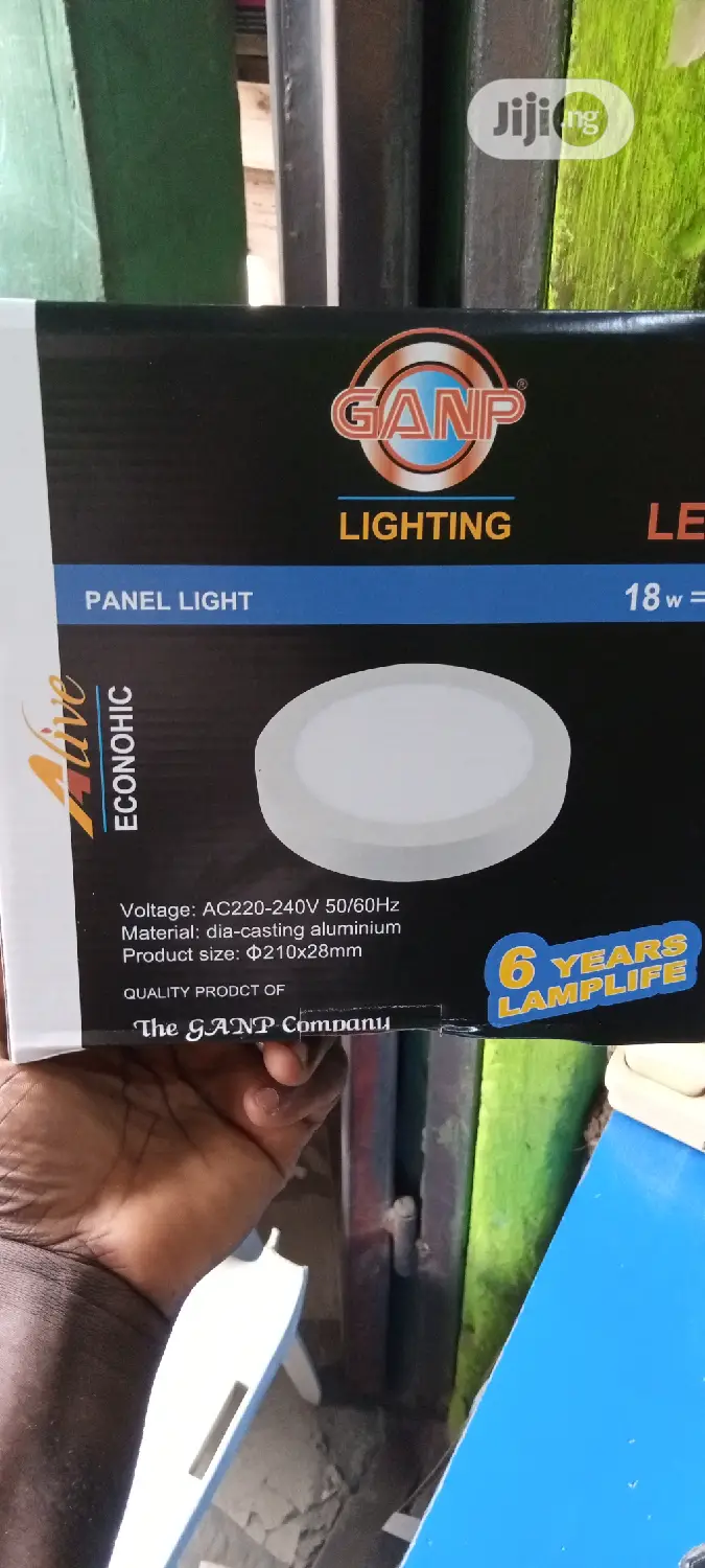Ganp LED Panel Light 12W Surface