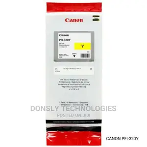 Canon Pfi-320y Original Yellow Ink 300ml