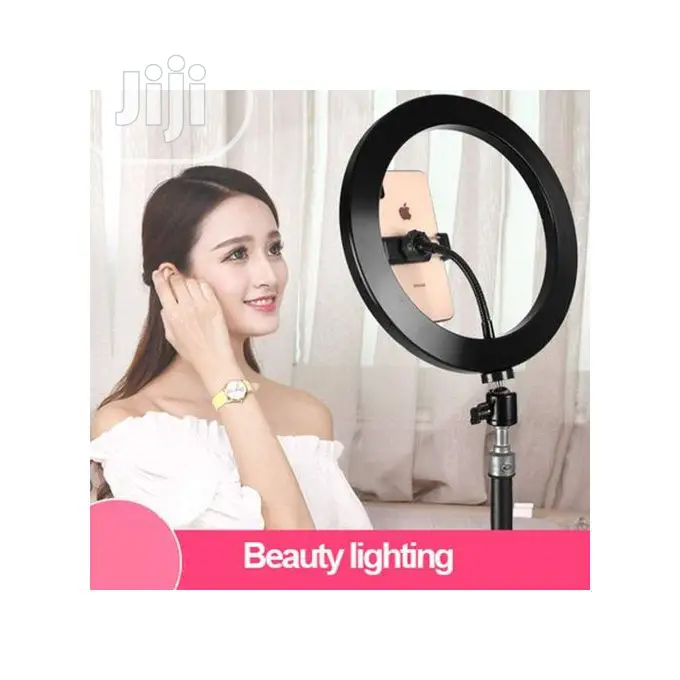 Smartphone Youtube 33cm LED Ring Light Dimmable Makeup