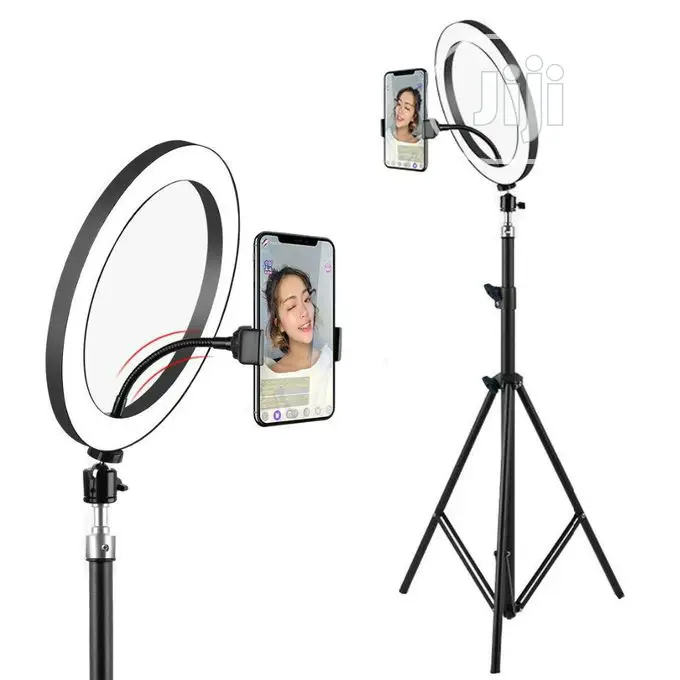 LED Ring Light Dimmable 33cm With 2.1meter Tripod Bag