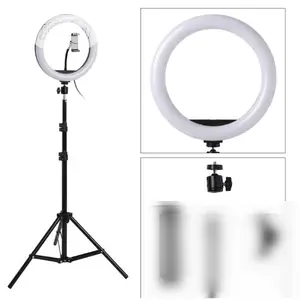 LED Ring Light Dimmable 33cm With 2.1meter Tripod Bag