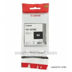 CANON Pfi-107bk Original Black Ink 130ml