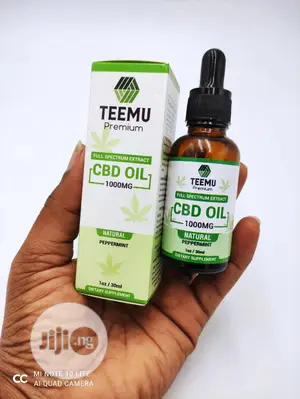 In Stock! - Teemu Premium 1000mg CBD Oil - 30ml. Solid Deal!