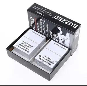 Buzzed Drinking Game Card