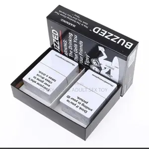 Buzzed Drinking Game Card