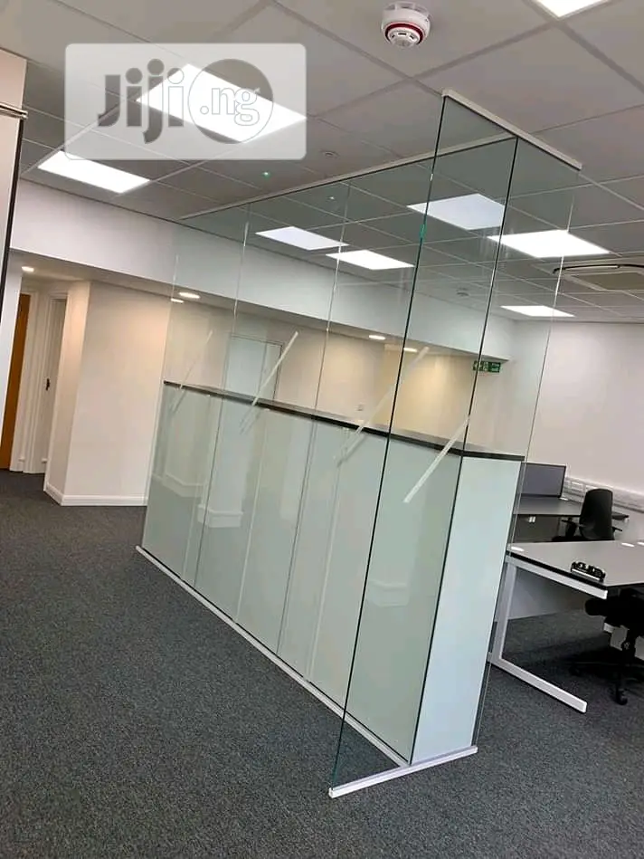 Glass Partition For Reception