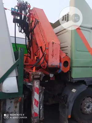 European Used 12tons Self Loader Knuckle Crane Truck 4sale