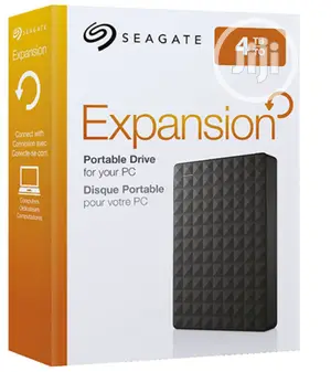 Seagate Expansion 4TB Portable External Hard Drive