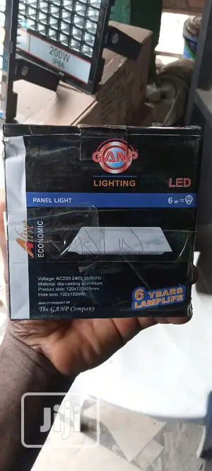 Ganp Alive Panel Light 6,W Pop