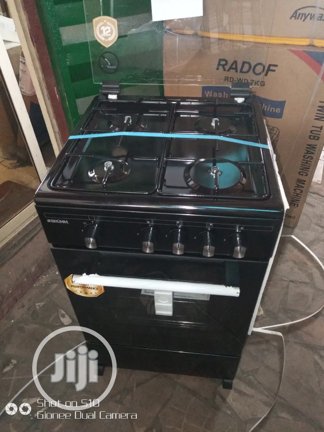 Bruhm Four Burner Cooker